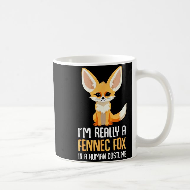 Fennec Fox Costume Girls Fox  Coffee Mug (Right)