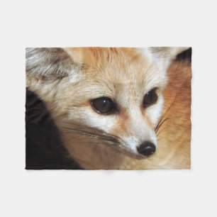 Fennec Fox Fleece Blanket
