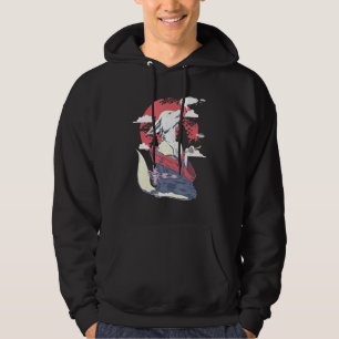 Fennec Fox Japanese Art Harajuku Retro Aesthetic C Hoodie