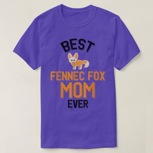 Fennec Fox Mum  T-Shirt (Design Front)
