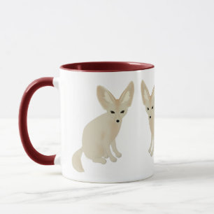 Fennec Foxes Mug