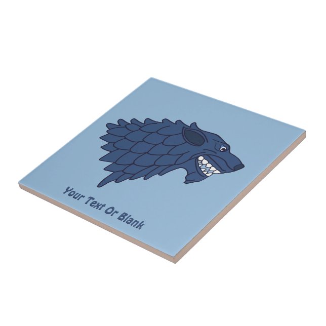 Fenrir/Fenriswolf Ceramic Tile (Side)