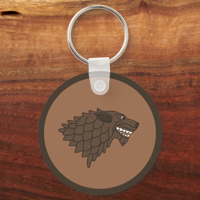 Fenrir/Fenriswolf Key Ring (Front)