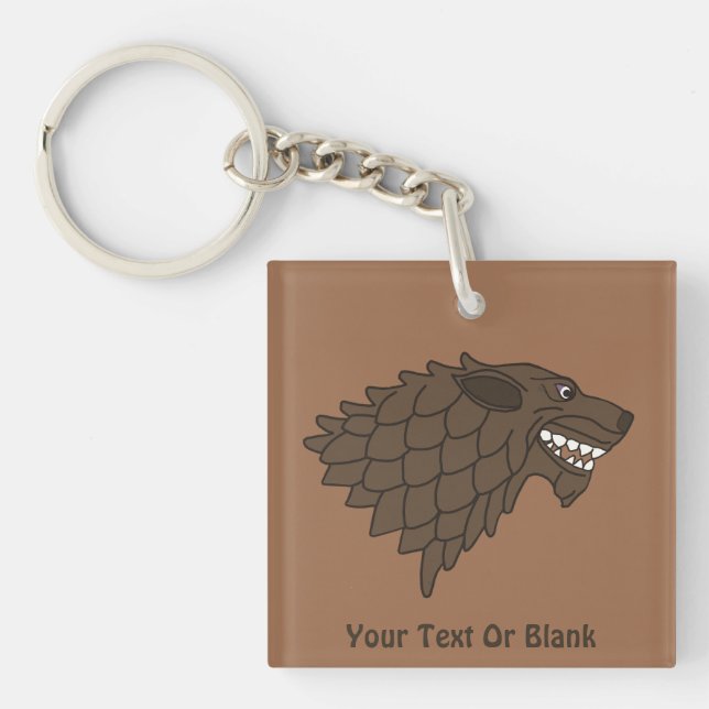 Fenrir/Fenriswolf Key Ring (Front)