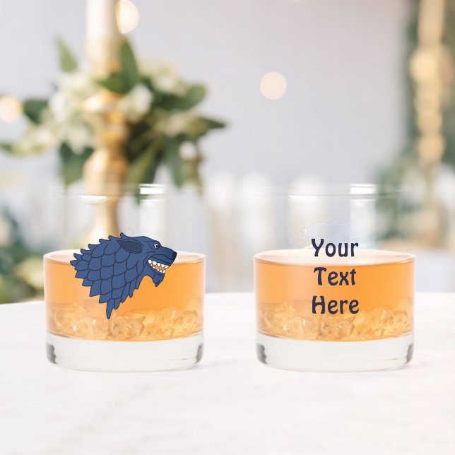 Fenrir/Fenriswolf Whiskey Glass (Insitu (Wedding))