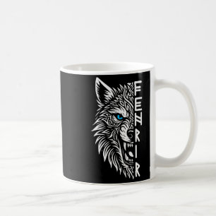 Fenrir Viking Wolf Of Odin Norse Viking Celtic Fen Coffee Mug