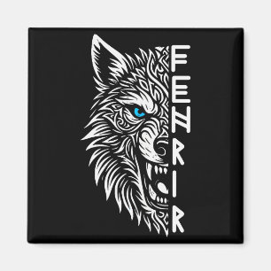 Fenrir Viking Wolf Of Odin Norse Viking Celtic Fen Magnet