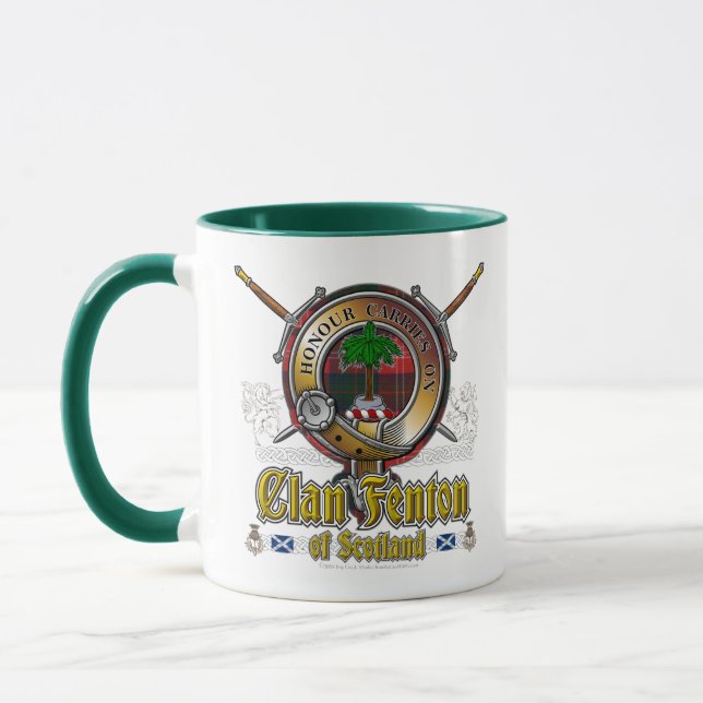 Fenton Clan Badge Mug (Left)