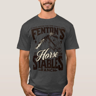 Fentons Stables Horse Ranch Est 2019 1 T-Shirt