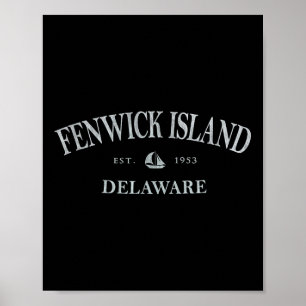 Fenwick Island Delaware _ Fenwick Island De Sailbo Poster
