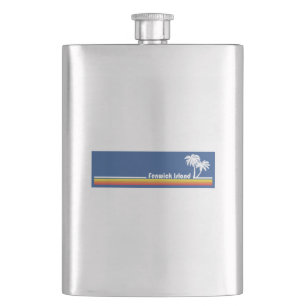  Fenwick Island, Delaware Hip Flask