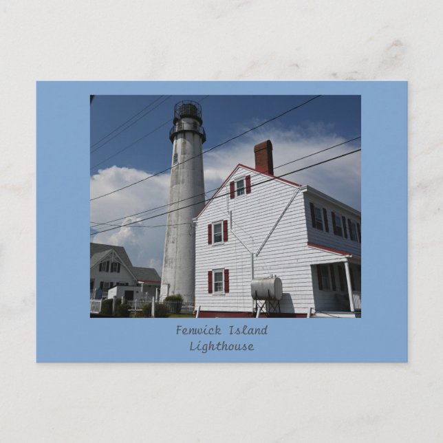 Fenwick Island Lighthouse Postcard (Front)