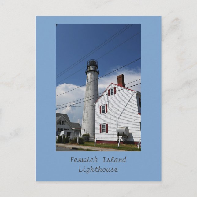 Fenwick Island Lighthouse Postcard (Front)