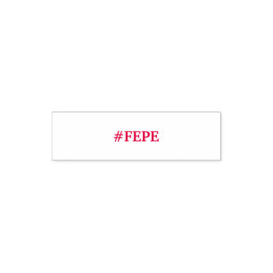 #FEPE RED INK STAMP
