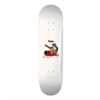 FEPE THE FLAT EARTH CHAINSAW GLOBE SLAYER SKATEBOARD
