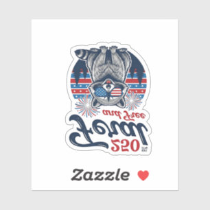 Feral 250 and Free Racoon Patriotic Vector Design