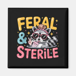 Feral and sterile hysterectomy recovery magnet