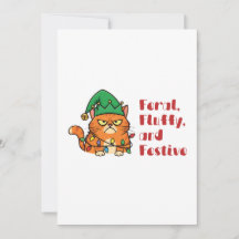 Feral, Fluffy, and Festive