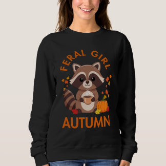 Feral Girl Autumn Pumpkin Cosy Vibes Sweatshirt