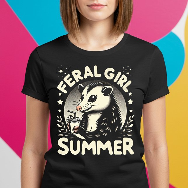 Feral Girl Summer T-Shirt (Creator Uploaded)