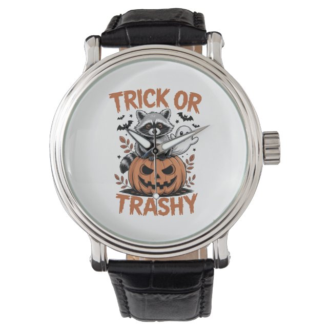Feral Halloween Trick or Trashy Watch (Front)