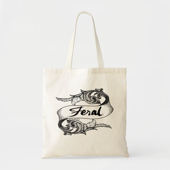 Feral Tote Bag (Front)
