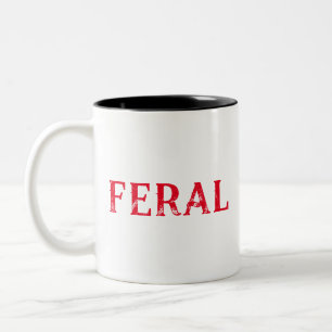 Feral Two-Tone Coffee Mug