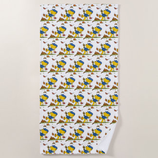 Ferald Amongst The Autumn Leaves Towel