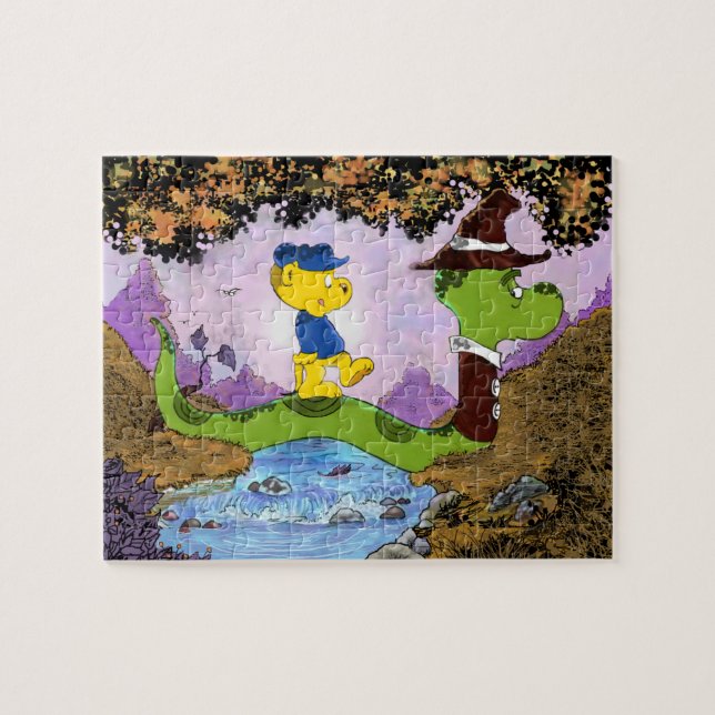 Ferald and Mr. Wiggly Jigsaw Puzzle (Horizontal)