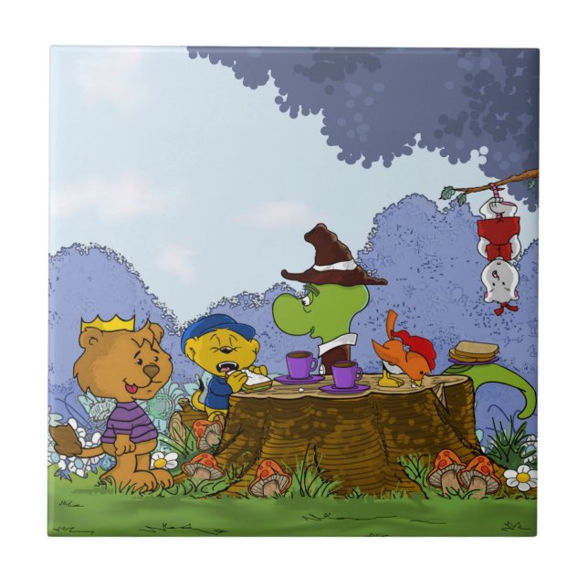 Ferald and Pals Ceramic Tile (Front)