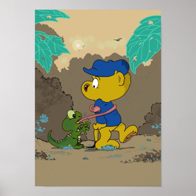 Ferald and The Baby Lizard Poster (Front)
