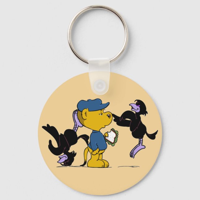 Ferald and The Pesky Crows Key Ring (Front)