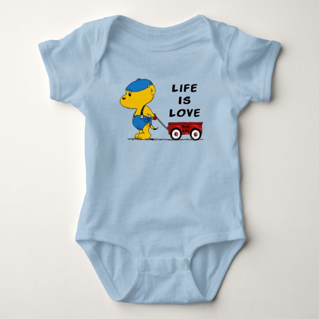 Ferald Baby | Life Is Love Bodysuit (Front)
