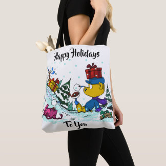 Ferald Christmas Holiday Tote Bag