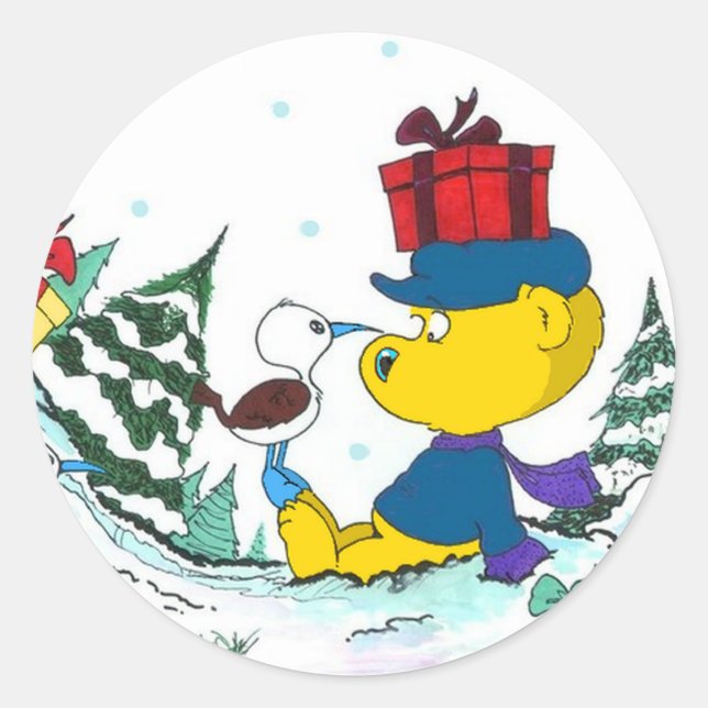 Ferald Classic Round Sticker (Front)