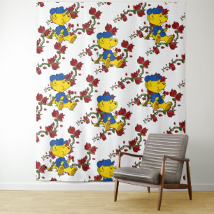 Ferald Eating Roses Tapestry