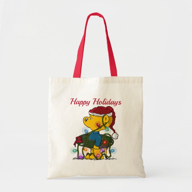 Ferald | Happy Holidays Tote Bag (Front)