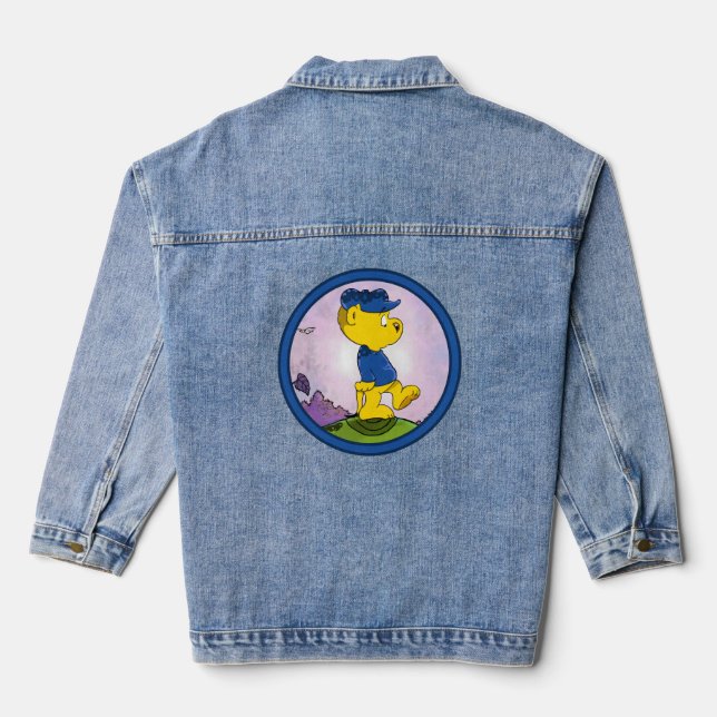 Ferald Picture Book Denim Jacket (Back)