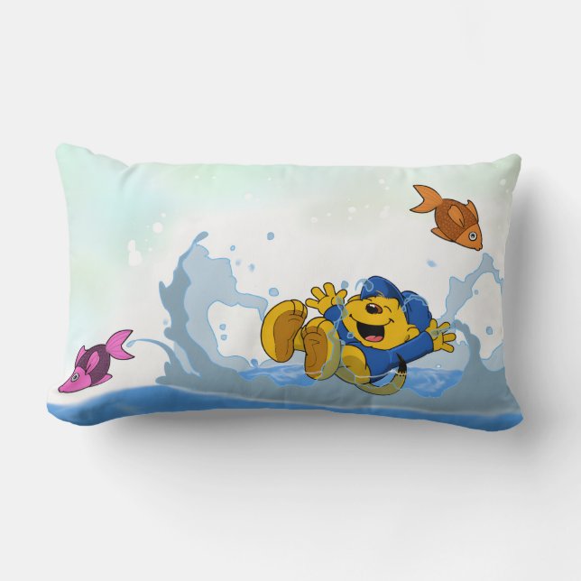 Ferald Picture Book  Lumbar Cushion (Front)
