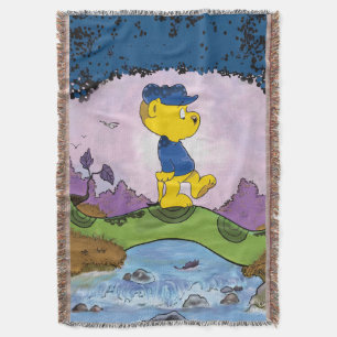Ferald Picture Book Throw Blanket