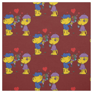 Ferald & Sahsha Ferret Fabric