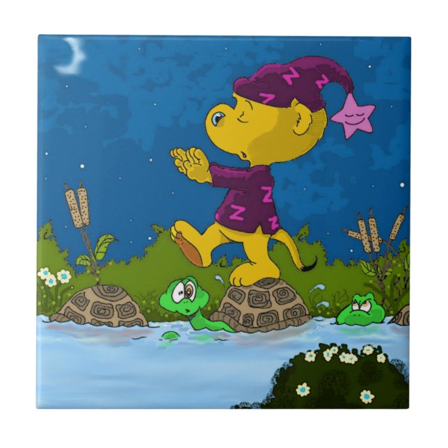 Ferald Sleepwalking Ceramic Tile (Front)