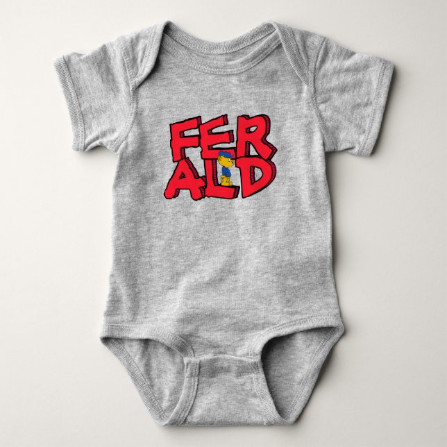 Ferald Standing On His Name T-Shirt Baby Bodysuit (Front)