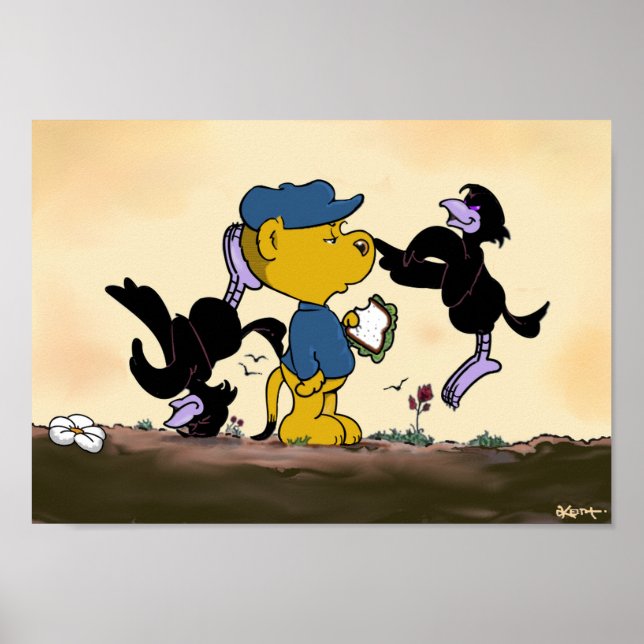 Ferald & The Pesky Crows Poster (Front)