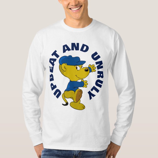 Ferald: Upbeat And Unruly T-Shirt (Front)