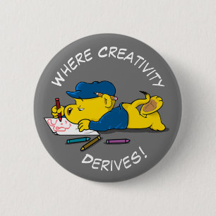 Ferald Where Creativity Derives! Button