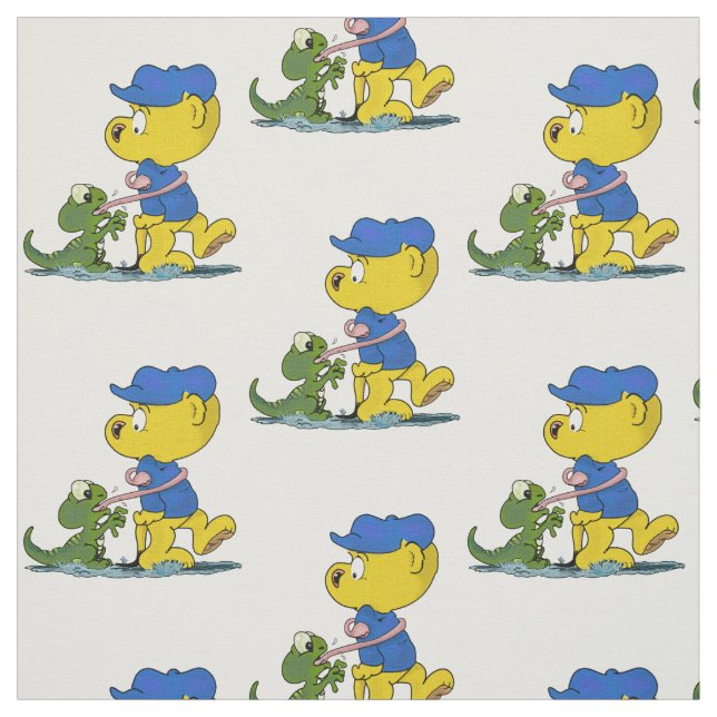 Ferald's Baby Lizard Fabric (Swatch)