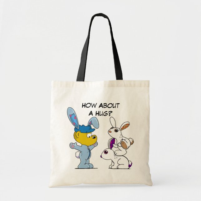 Ferald's Bunny Suit Tote Bag (Front)