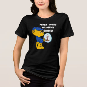 Ferald's Candle Light T-Shirt Tri-Blend Shirt