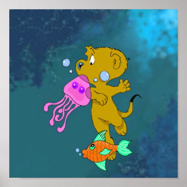 Ferald's Swim Poster (Front)